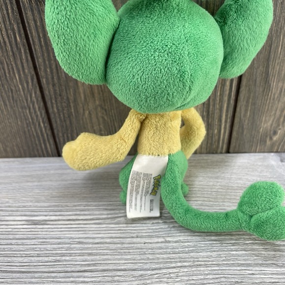Pokemon Pansage Stuffed Plush Green Grass Type Nintendo Jakks Pacific 2011 - Picture 9 of 16